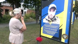 У Святогірську відкрили алею пам’яті загиблих воїнів