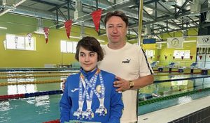 Слов’янська плавчиня – трикратна золота медалістка всеукраїнської спартакіади «Повір у себе»