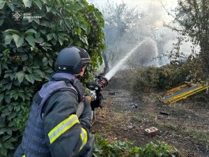 Рятувальники Донецької області ліквідували 12 пожеж за добу