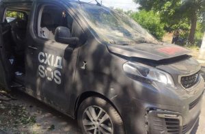 Благодійний фонд “Схід SOS” потрапив під обстріл під час евакуації з Торецька