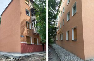 У Краматорську завершено роботи з капітального ремонту житлового будинку по бульвару Машинобудівників, 15