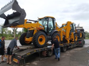 Нова техніка для громад Донецької області: екскаватори-навантажувачі JCB 4СХ SITEMASTER