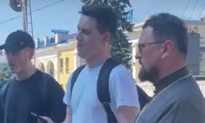 У Слов’янську побували студенти Київської православної духовної академії (відео)