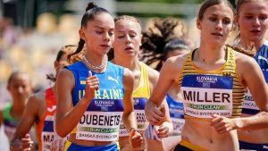 Дар’я Дубенець встановлює національний рекорд у фіналі юніорського чемпіонату Європи-2024