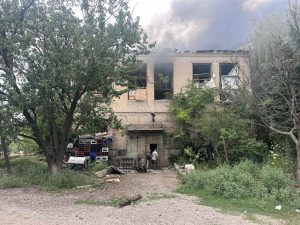 Росіяни скинули на місто Селидово дві керовані авіабомби