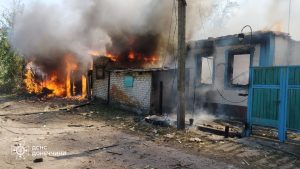 За минулу добу рятувальники Донеччини ліквідували 21 пожежу, з яких 8 виникли внаслідок обстрілів