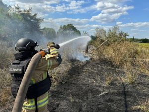 Попередження про пожежну небезпеку на території Донеччини