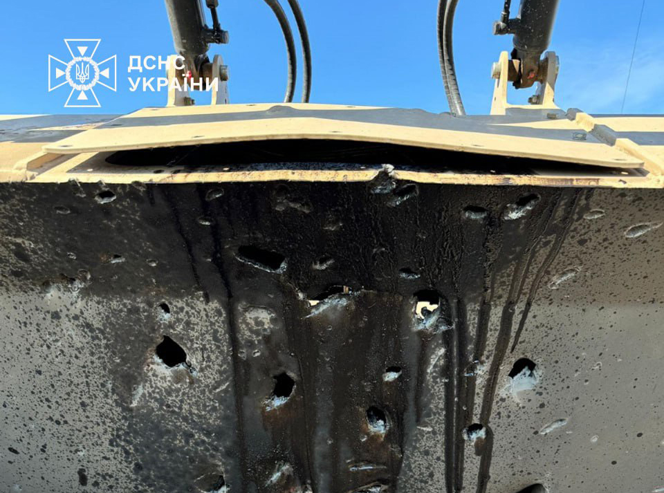 Інцидент під час розмінування на Донеччині: машина «GCS-200» пошкоджена, постраждалих немає