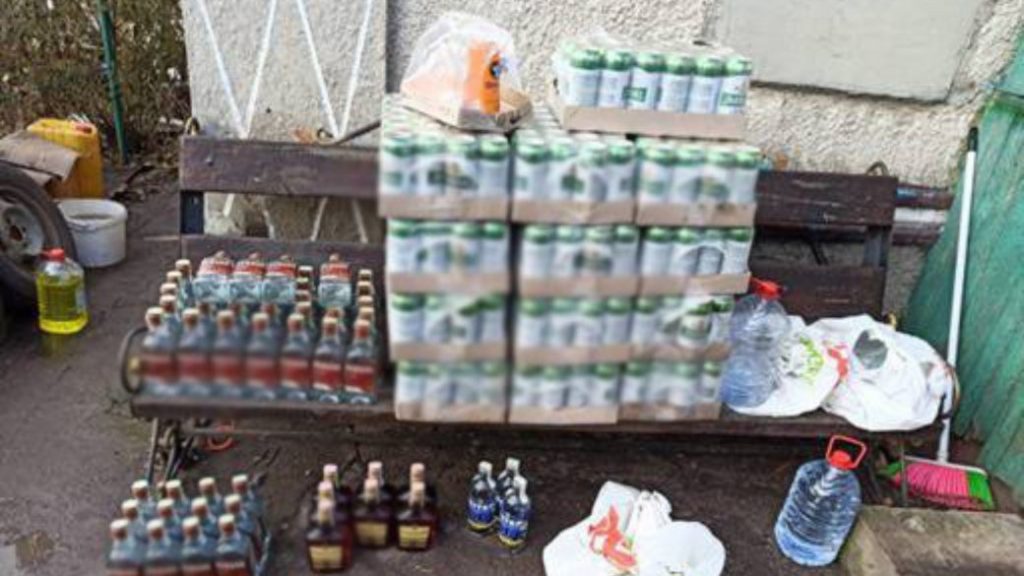 16,5 тонн алкоголю вилучили патрульні у двох громадах Донеччини за перше півріччя