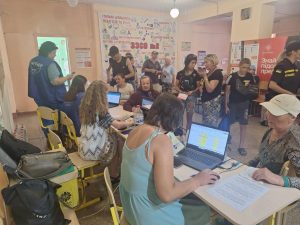 Черговий евакуаційний поїзд прибув з Донеччини на Волинь