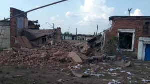 Росіяни зруйнували адмінбудівлю «Укрзалізниці» в Лимані