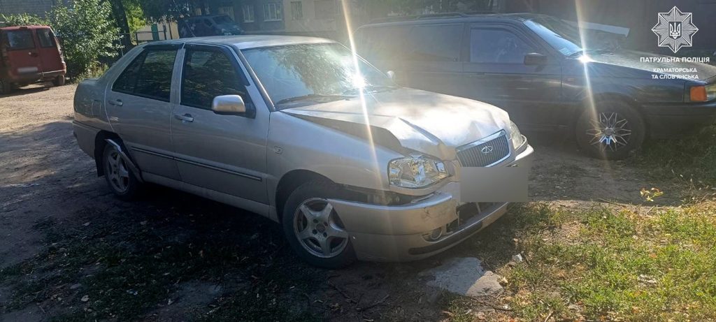 У Слов’янську водій скоїв ДТП і намагався втекти