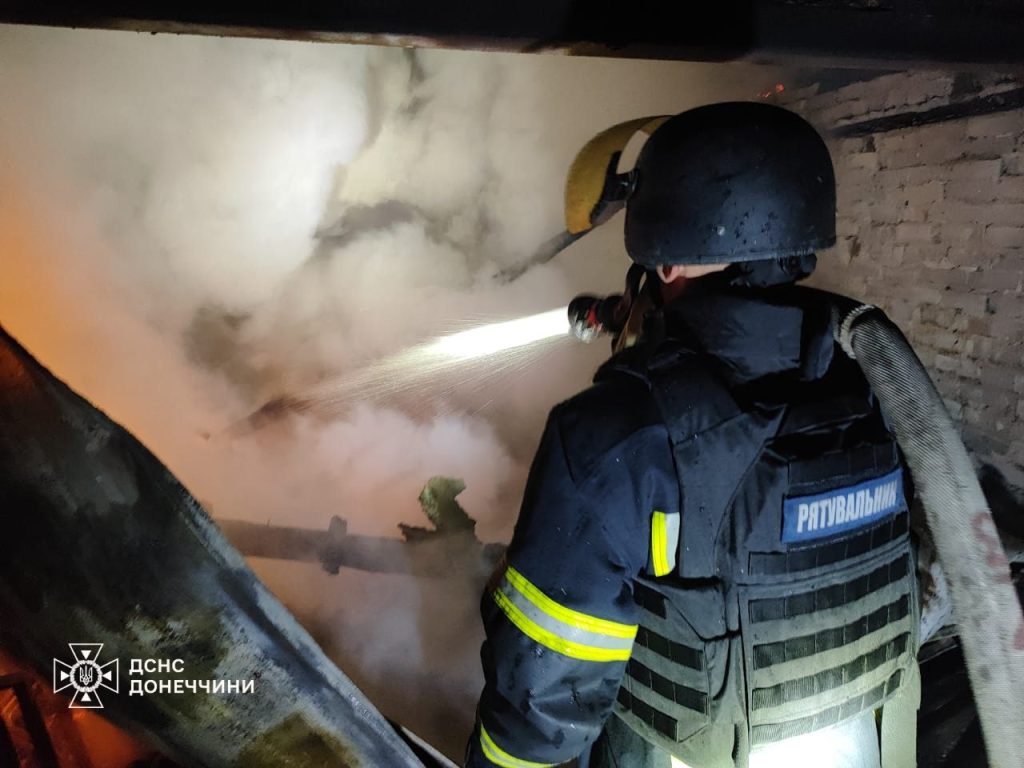 У Краматорську на пожежі загинув чоловік