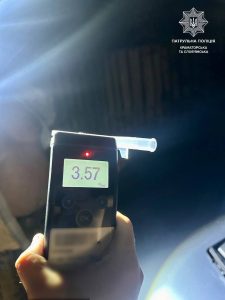 Водія з 3,57 проміле відсторонили від керування у Слов’янську