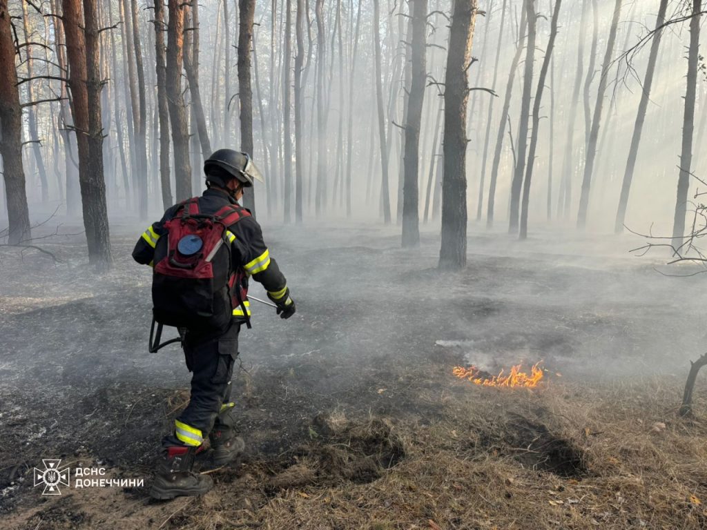 Оперативна інформація щодо роботи рятувальників Донеччини за 25 вересня