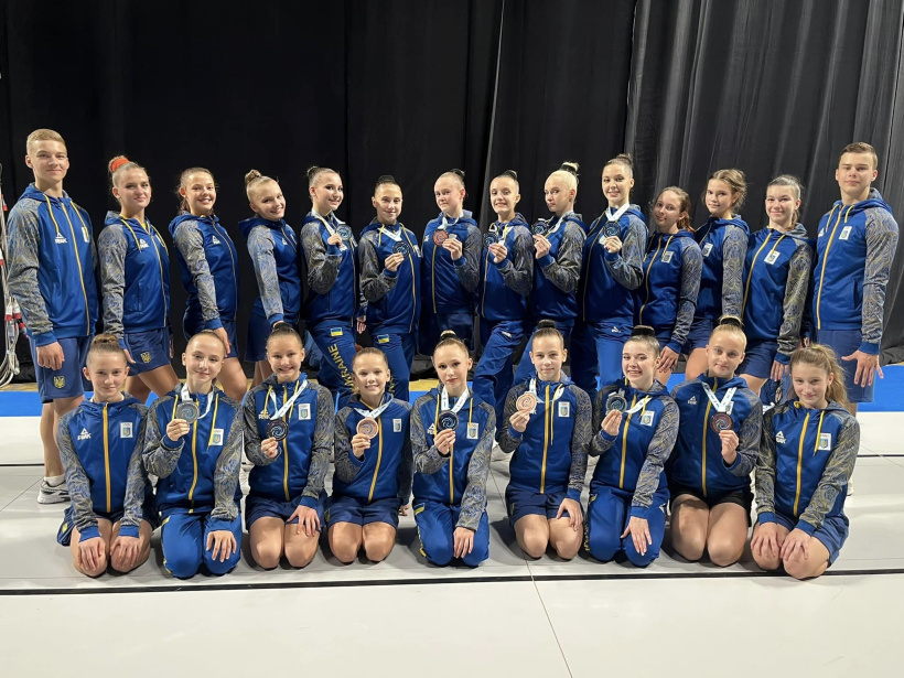 «Срібло» і «бронза» змагань зі спортивної аеробіки в Італії поповнили скарбничку Донецької області