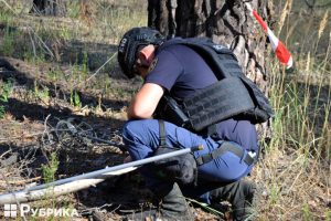 як у Нацпарку “Святі гори” на Донеччині розміновують лісові дороги