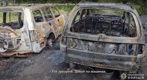 Тисяча доларів за підпал: як у Слов’янську знищували авто ЗСУ