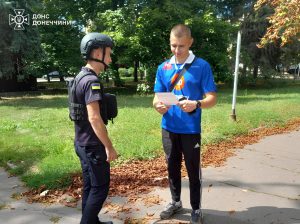 Слов’янськ: рятувальники закликали мешканців не спалювати рослинні залишки та проводити з дітьми профілактичні бесіди