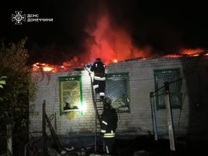 Рятувальники Донеччини  залучалися до ліквідації 38 пожеж впродовж минулого тижня