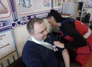 Газовики Слов’янська пройшли тренінг з домедичної допомоги