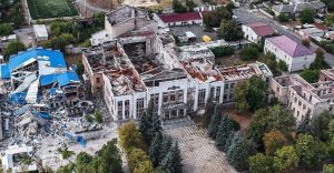 Як виглядає зруйнований Лиман: страшні краєвиди з висоти пташиного польоту (фото)