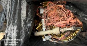 Кабелі, газова колонка і металобрухт: патрульні викрили крадіїв під час патрулювання