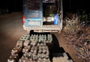 Патрульні виявили нелегальний вантаж алкоголю в Краматорському районі