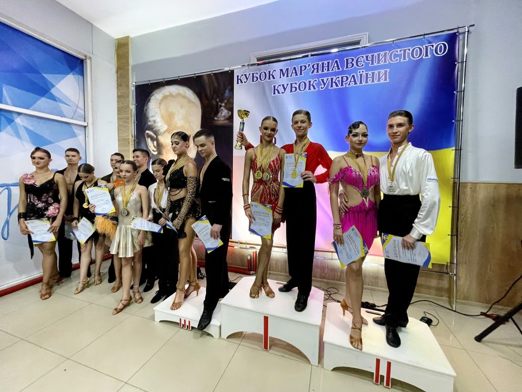 Танцюристи Донеччини здобули 17 медалей на Кубку України