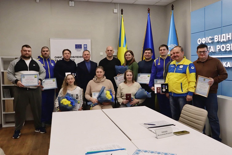 Державні нагороди отримали представники спортивної спільноти Слов’янська