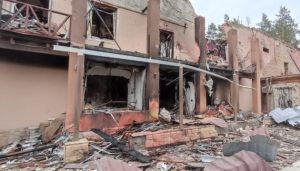 На Донеччині у чотирьох селах Святогірської громади росіяни пошкодили 100% будинків