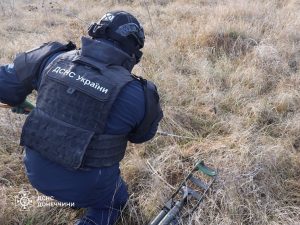 У Щурове піротехніки ДСНС знищили мінометну міну