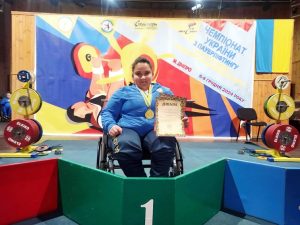 Слов’янська спортсменка Злата Дячук – двократна переможниця чемпіонату України з пара пауерліфтингу