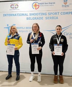 Донеччанка Вікторія Сухорукова здобула срібло на змаганнях з кульової стрільби