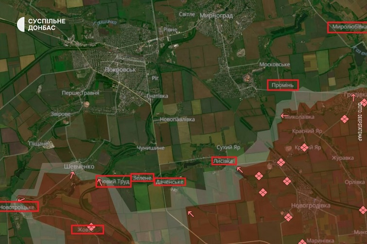 Ситуація на фронті залишається складною