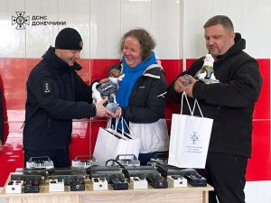 Засоби зв’язку для рятувальників Донеччини