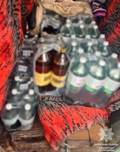 Минулого тижня у Краматорському районі патрульні виявили 258 літрів забороненого спиртного