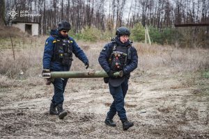 Вибухові знахідки в лісах Лиманщини