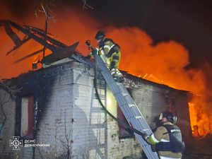 У Миколайпіллі горів житловий будинок