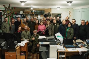 До бійців 109 окремої бригади Сил тероборони ЗСУ на Донеччину завітав «Культурний десант»