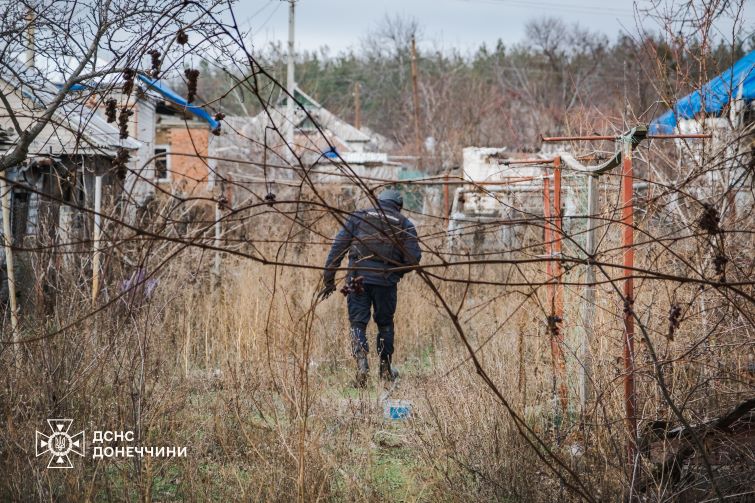 В Лимані піротехніки ДСНС виявили 6 гранатометних пострілів ВОГ
