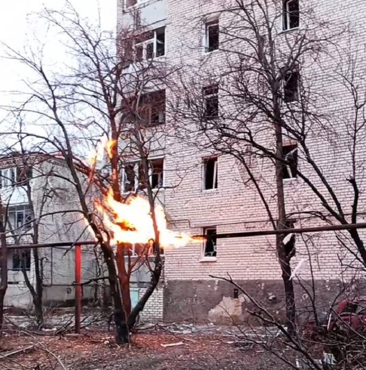 За останній місяць газові мережі Лиману зазнали понад півтори сотні пошкоджень від обстрілів