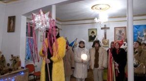 Колядники з різних куточків України виступали з вертепом на вулицях Слов’янська та Краматорська