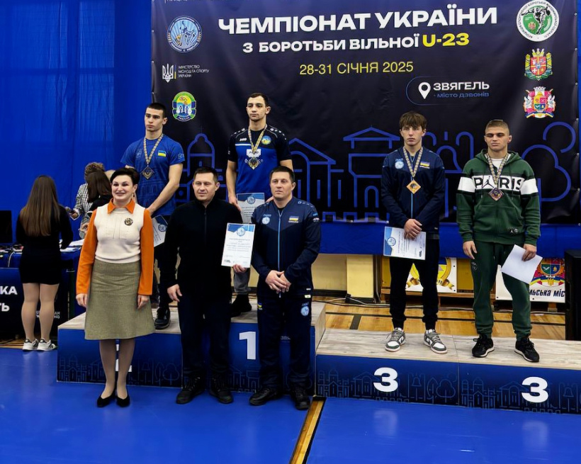 Борці Донеччини відзначилися «золотом» і «сріблом» чемпіонату України U23