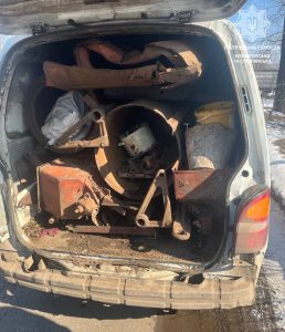 У Слов’янську виявили перевезення підозрілого металобрухту