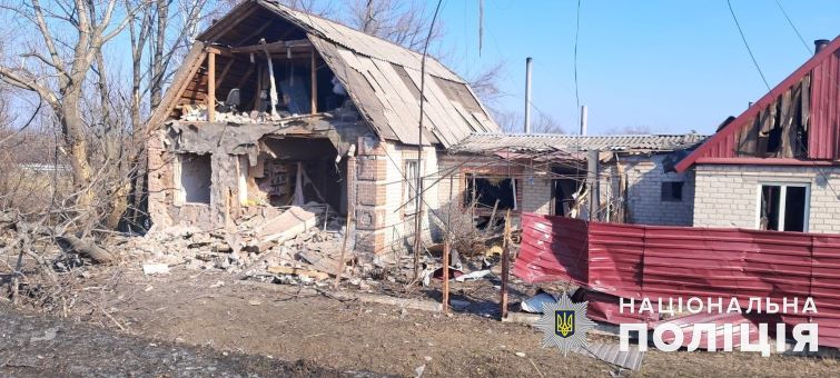 Одна людина загинула, одна зазнала поранень, зруйновано 57 цивільних об’єктів – такий наслідок російських обстрілів за минулу добу
