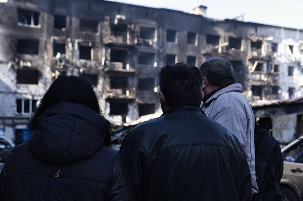 Як виглядає місце удару по Добропіллю. Фото