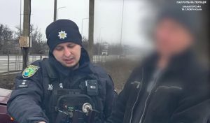 У Слов’янську зупинили п’яного водія, позбавленого прав: справу передано до суду