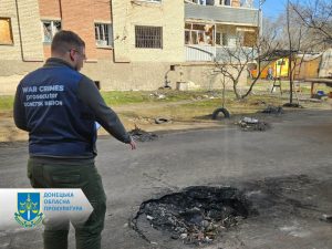 Після ворожого удару «шахедами» в Слов’янську постраждали двоє людей, пошкоджено житло та транспорт