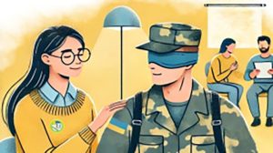 У Слов’янській спеціальній школі створено програму підтримки для військових які втратили зір